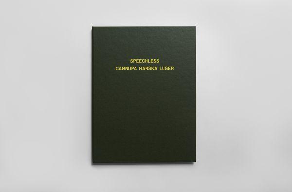 Small Editions designed and produced "Speechless" by Cannupa Hanska Luger, 2024