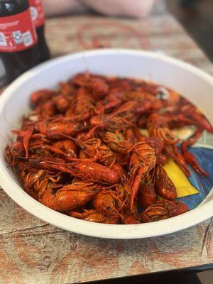 1 lb. Boiled Crawfish