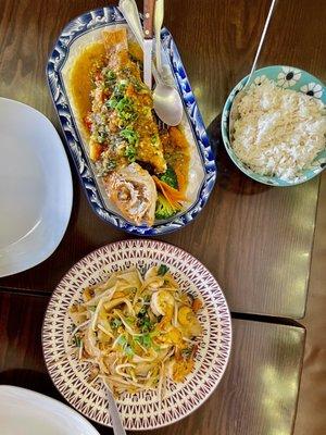 Nara Noodle : Fried Fish