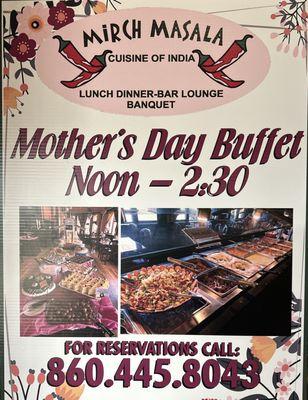 Mother's Day special buffet!!