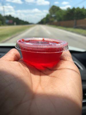 Shout out to lyric for the lyric Jell-O shot!!