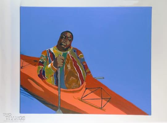 A mash up of Biggie Smalls and Camping