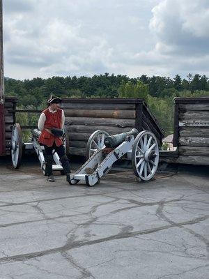 Cannon demonstration