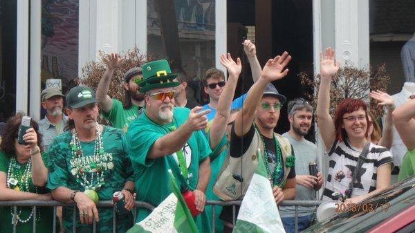 St. Patrick's Day.New Orleans.