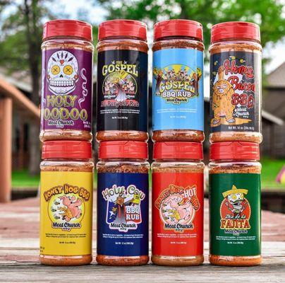 Meat Church Top 8 Seasonings in Stock - Only Local Dealer in Broken Arrow!