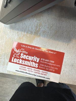 RS Griffin Security Locksmith