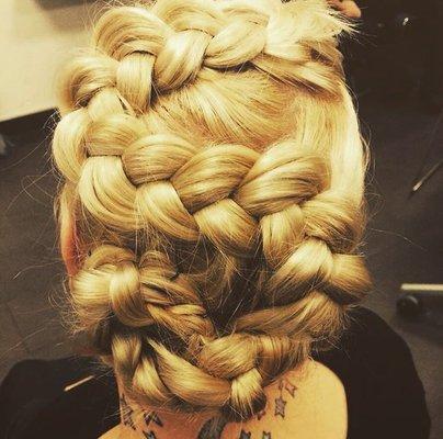 Braided up do