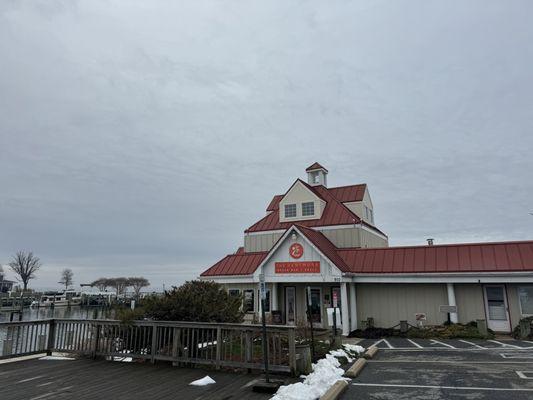 Front of the restaurant