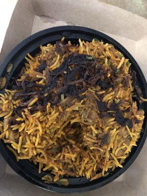 Chicken biriyani