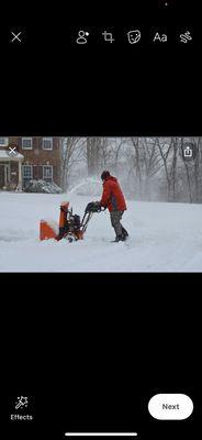 Snow removal