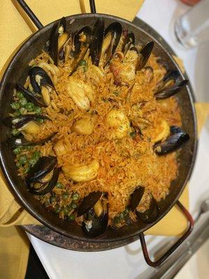 Seafood Paella