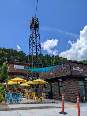 The Beacon Atlanta "B" tower next to Buteco.