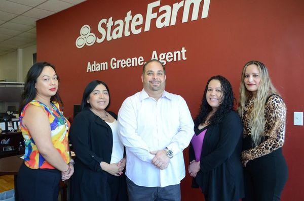 Call or stop by Adam Greene State Farm to get a free insurance quote from one of these rockstar team members!