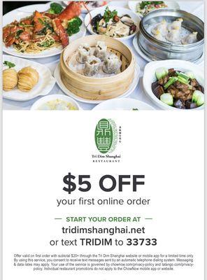 Order from our website directly @tridimshanghai.net save $5 on your first order!