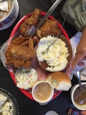 4 piece Chicken dinner $7.95