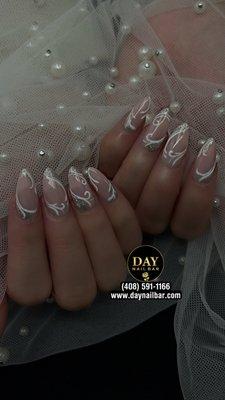 Gel X with Design. CALL NOW (408) 591-1166