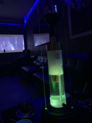 Laser hookah