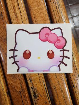 Hello Kitty car sticker