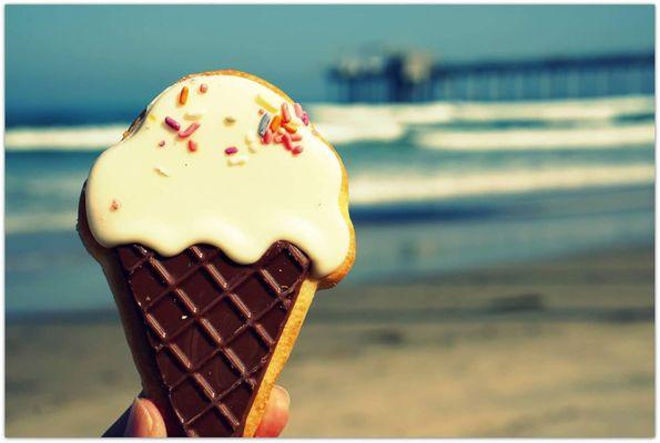 Ice cream sugar cookies