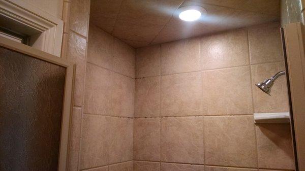 Shower tile "After"