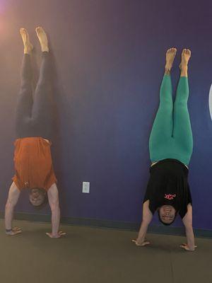 Handstand fun!