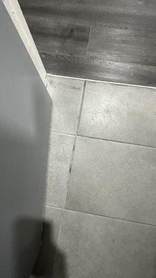 Dirty floor