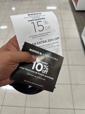 Sephora opened today so if you need to return anything Amazon, they also give you a 10% off at Sephora