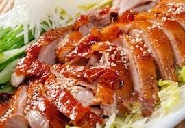 Roasted duck