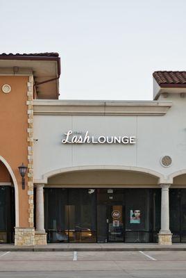 The Lash Lounge business exterior.