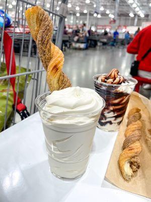 Churro ice cream - personal invention. This needs to be a thing at all Costcos.