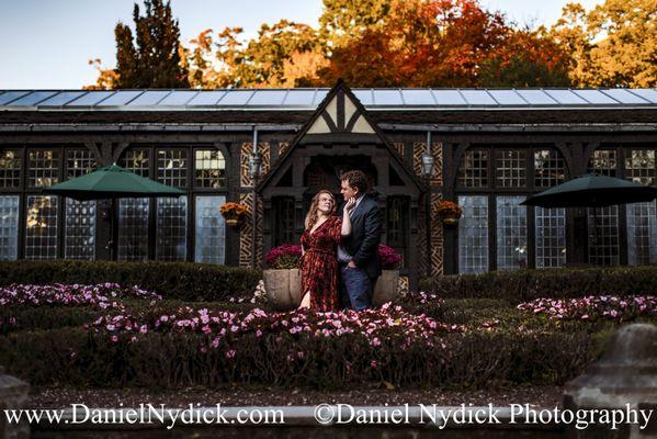 Engagement session at Pleasantdale Chateau