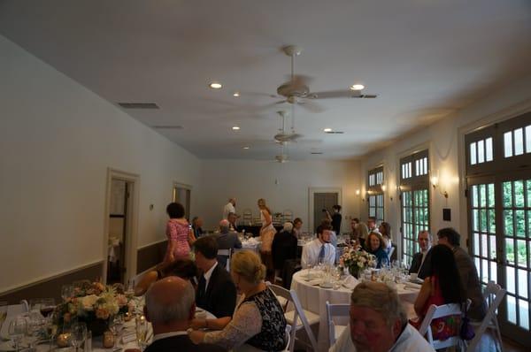 Dining room, patio to the right