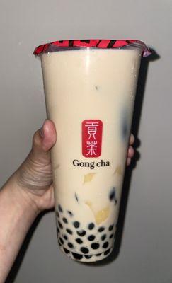 Earl Grey Milk Tea with 3 J's