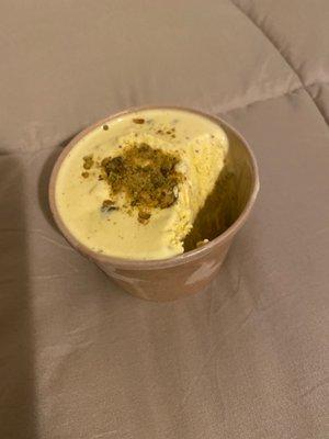 Pistachio icecream