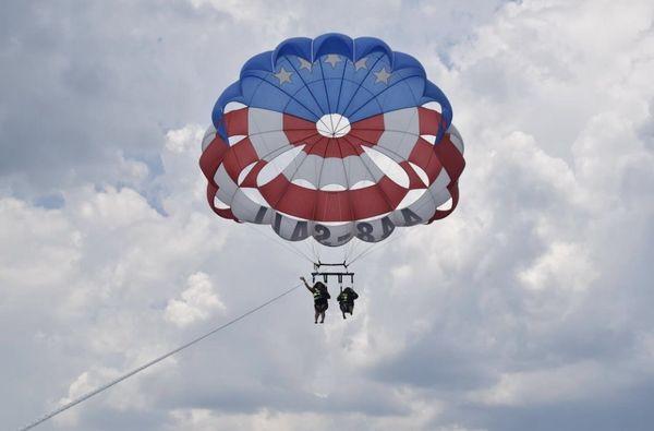 Parasailing!