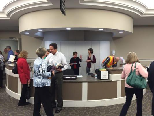 Main lobby at Carmel Baptist Church