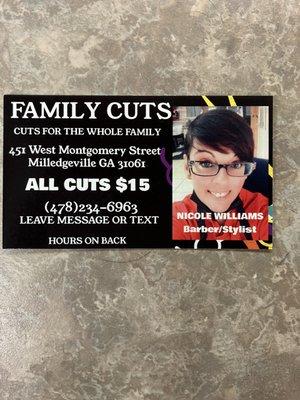 Family Cuts