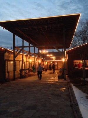 Front walk way to the party!