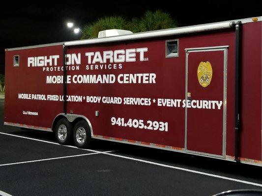 Our mobile command center ready for duty!