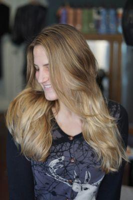 Blonde balayage by Jeska