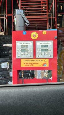 Tire Pressure machine