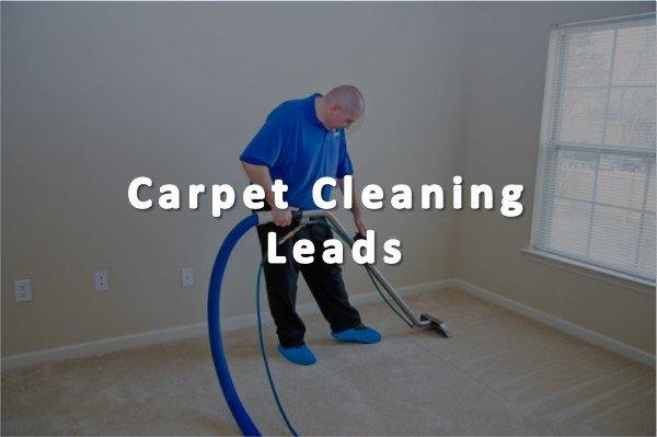 Get Exclusive Carpet Cleaning leads directly on your phone