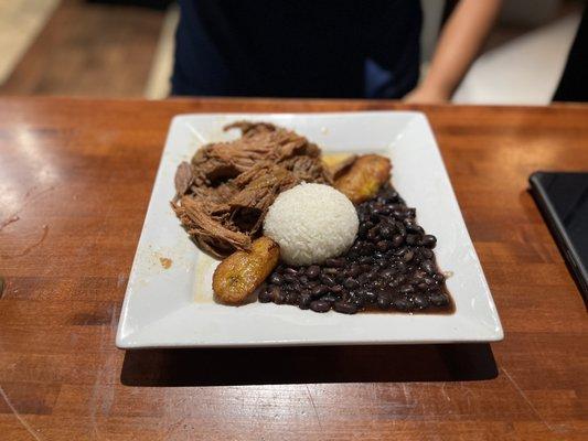 Cuban plate Ropa Vieja