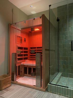 infrared sauna suite