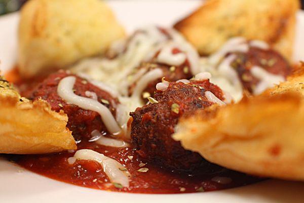 Cheezy Homemade Meatballs!