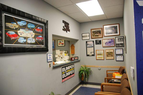 Seversin's Auto Repair Waiting Area