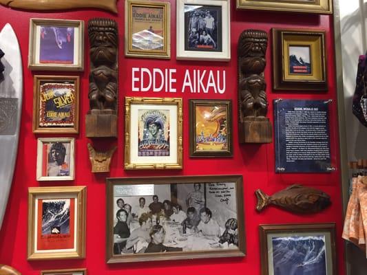 Wall to remember Eddie Aikua