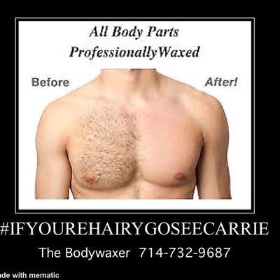 #ifyourehairygoseecarrie