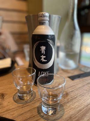 Cold sake, 7/10