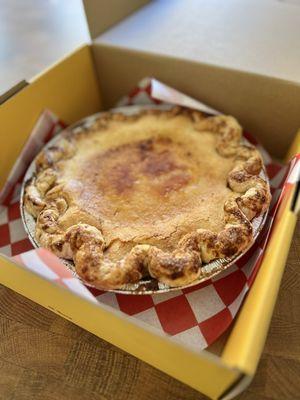 Sugar Creme Brûlée Pie